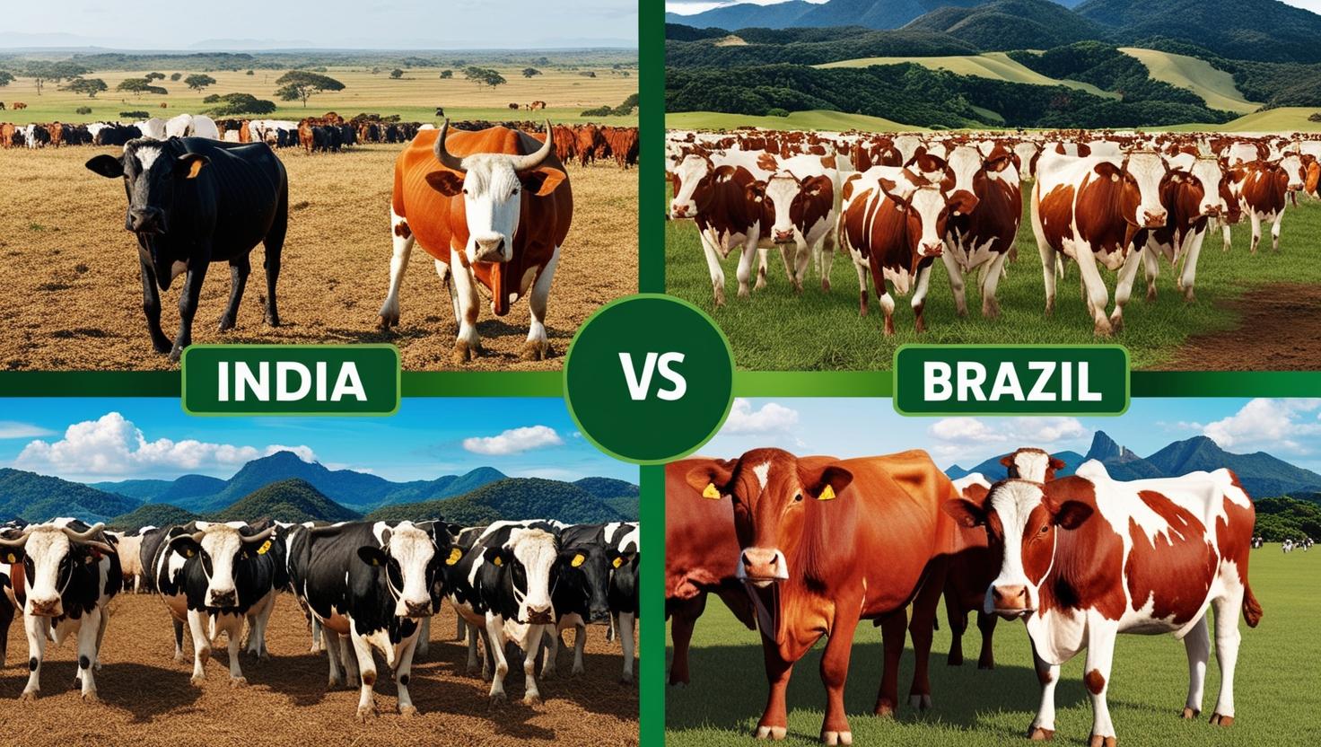 Conheça os países com maiores rebanhos bovinos