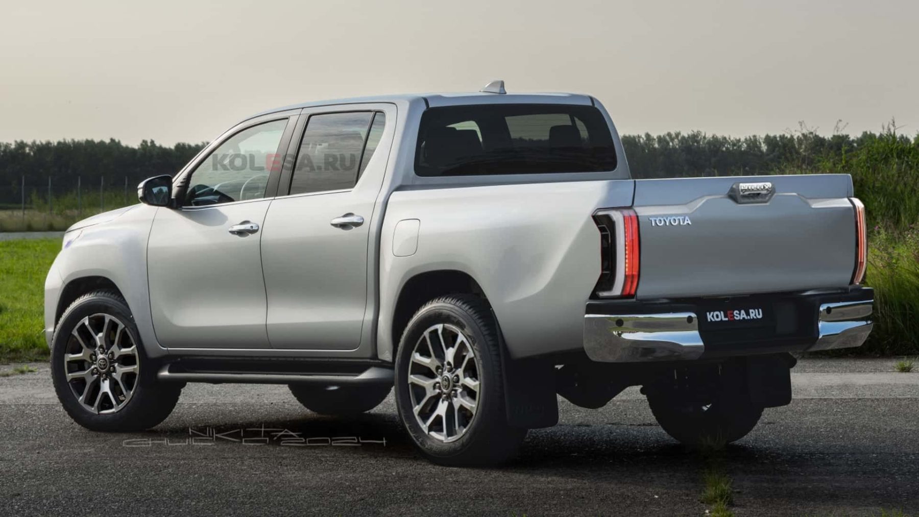 Nova Toyota Hilux 2026 será híbrida e quer dominar o mercado; veja o design