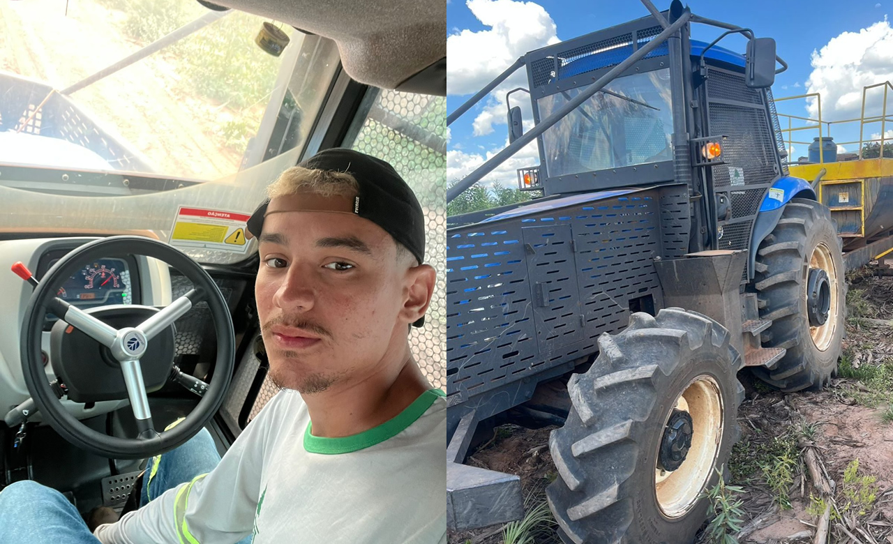 tratorista Eduardo de Castro Nunes