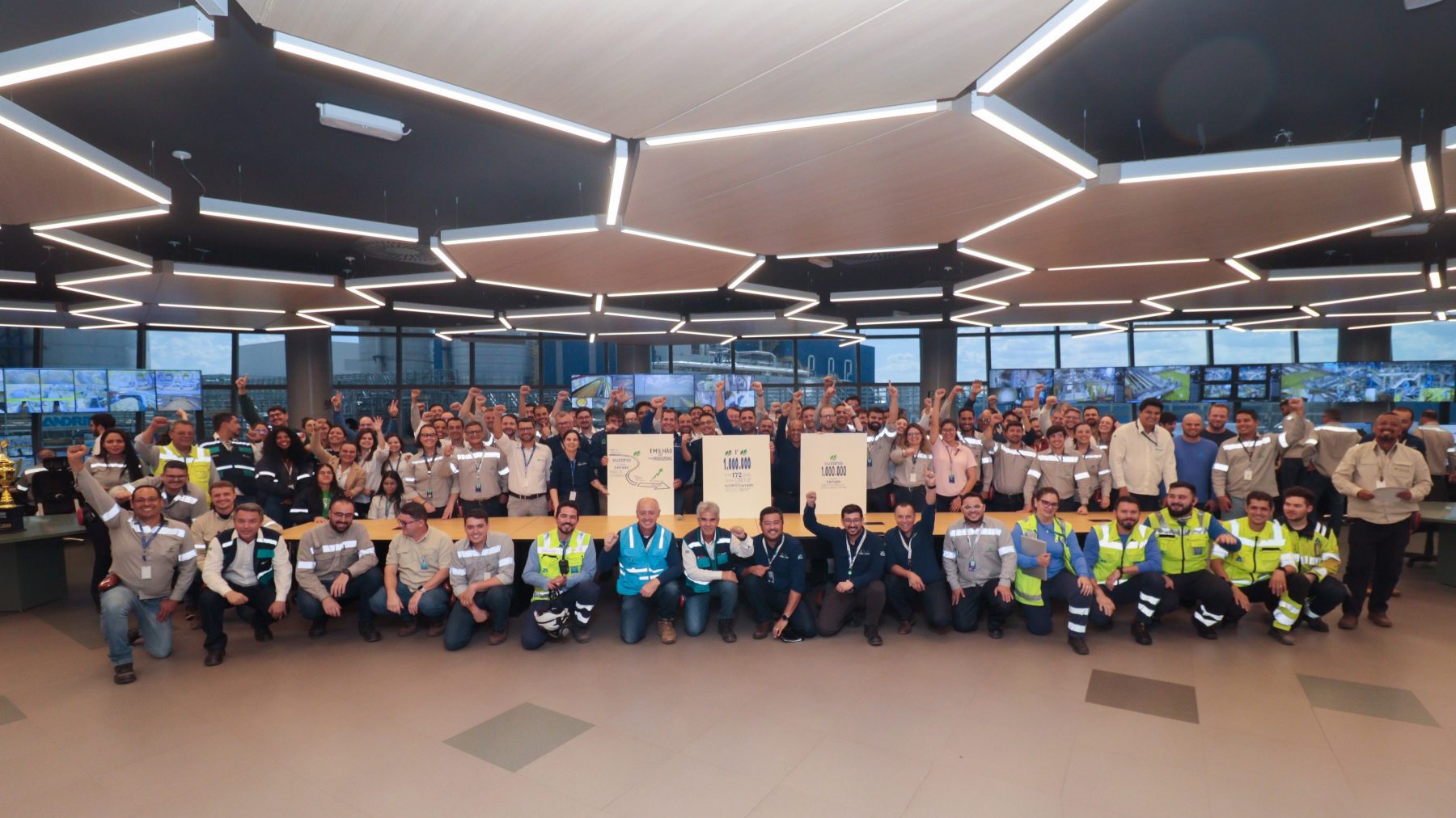 Maior produtora do mundo alcança a marca de 1 milhão de toneladas de celulose produzidas