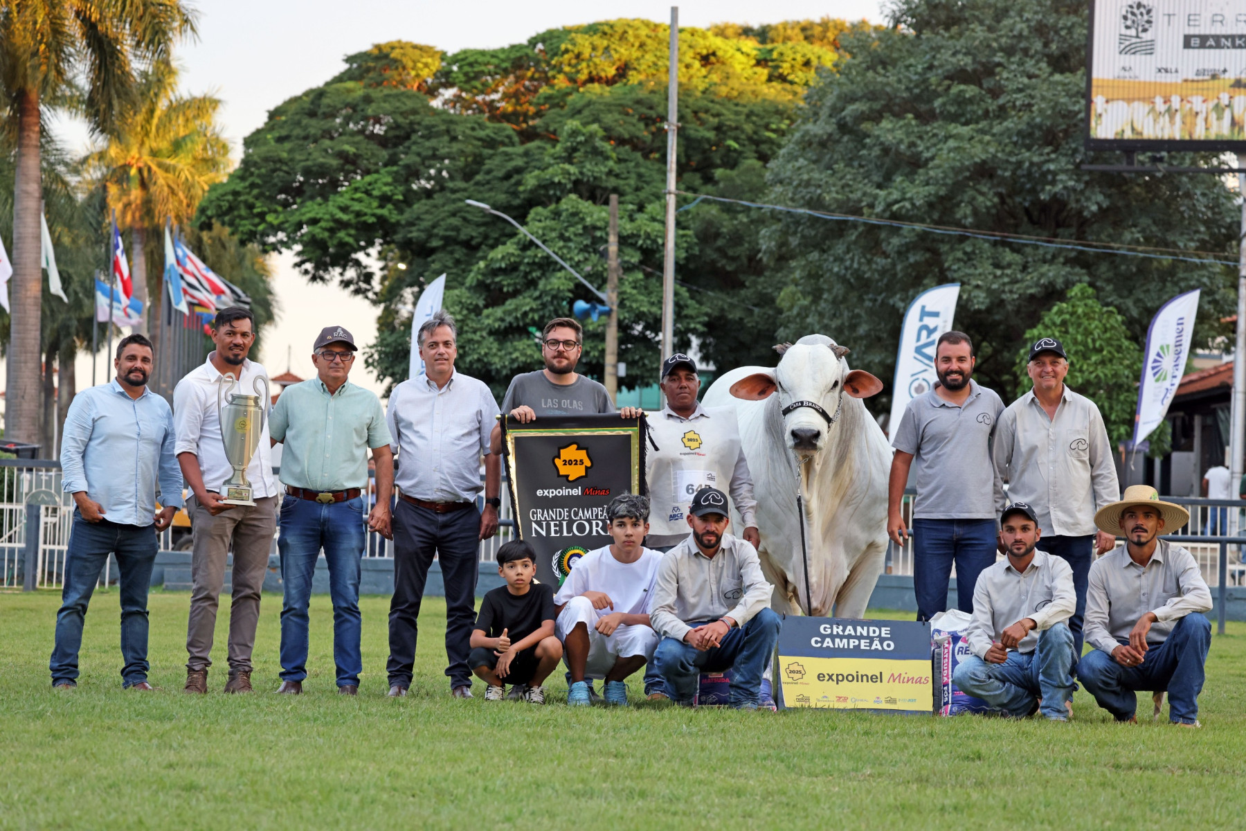 Casa Branca foi melhor criador, expositor e supremo nelore na Expoinel Minas 2025