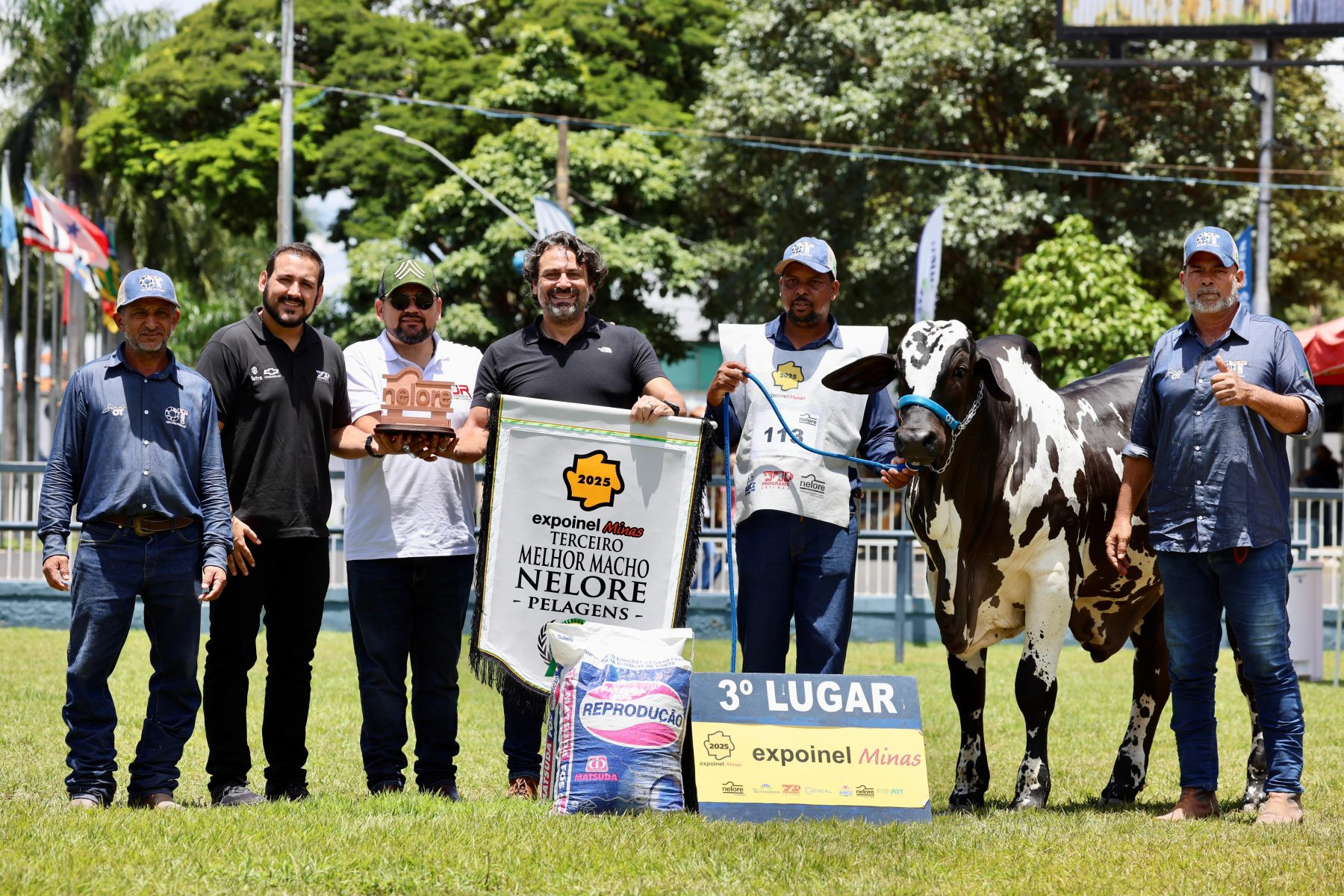 Terceiro Prêmio Grande Campeão: Gandhi FIV OT (Ibiza FIV Goran x Genebra FIV GC da SL)