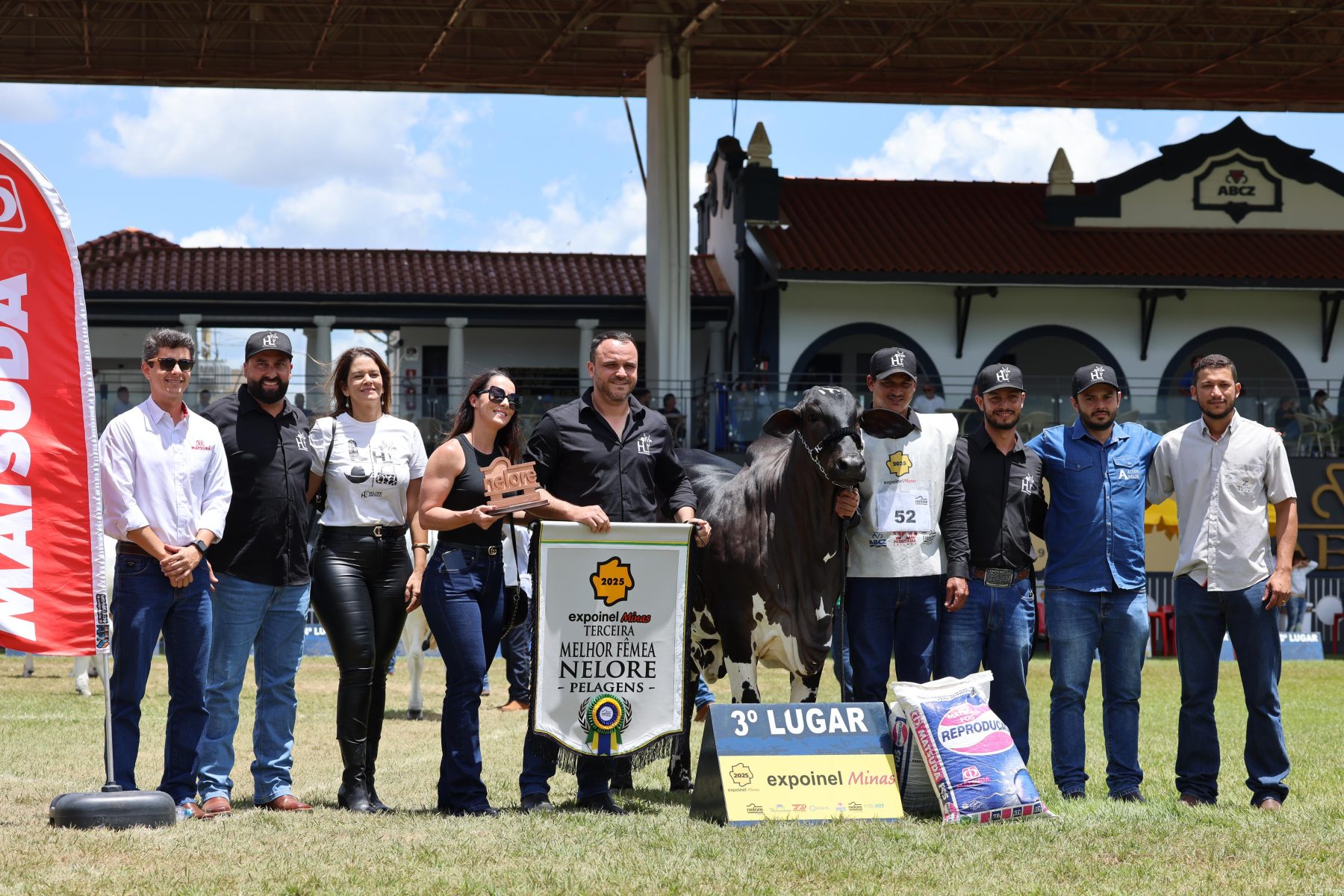 Terceiro Prêmio Grande Campeã: Ibiza FIV Barcelona (Ibiza FIV Goran x Ibiza FIV Surreal)