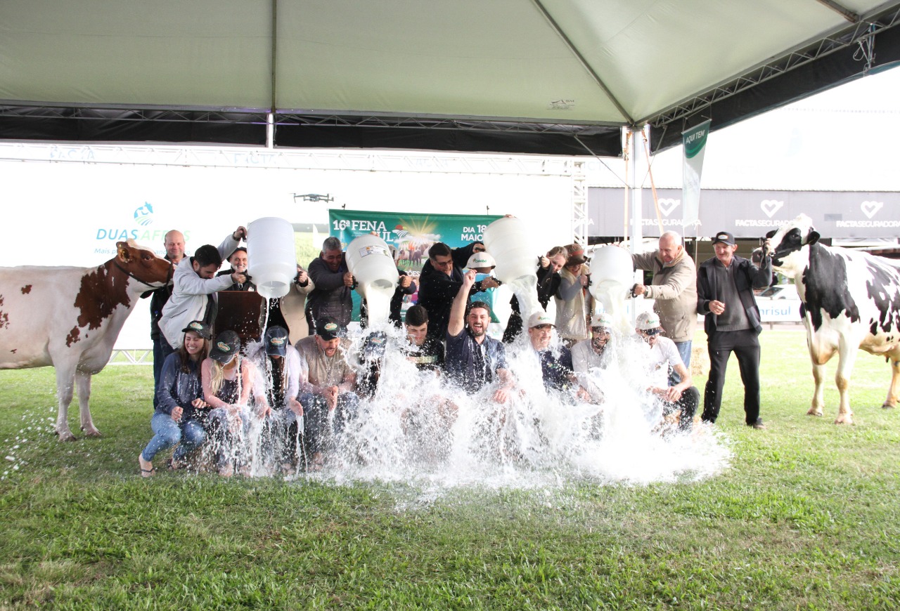 Concurso Leiteiro na Fenasul Expoleite valoriza trabalho do criador