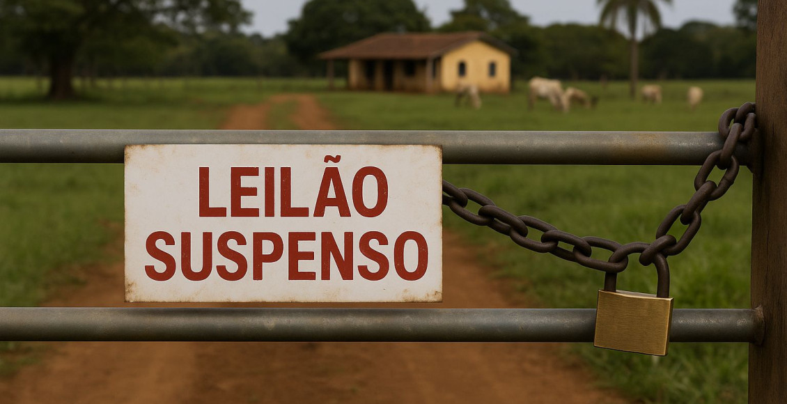 leilão de imóvel rural