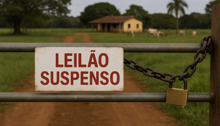 leilão de imóvel rural