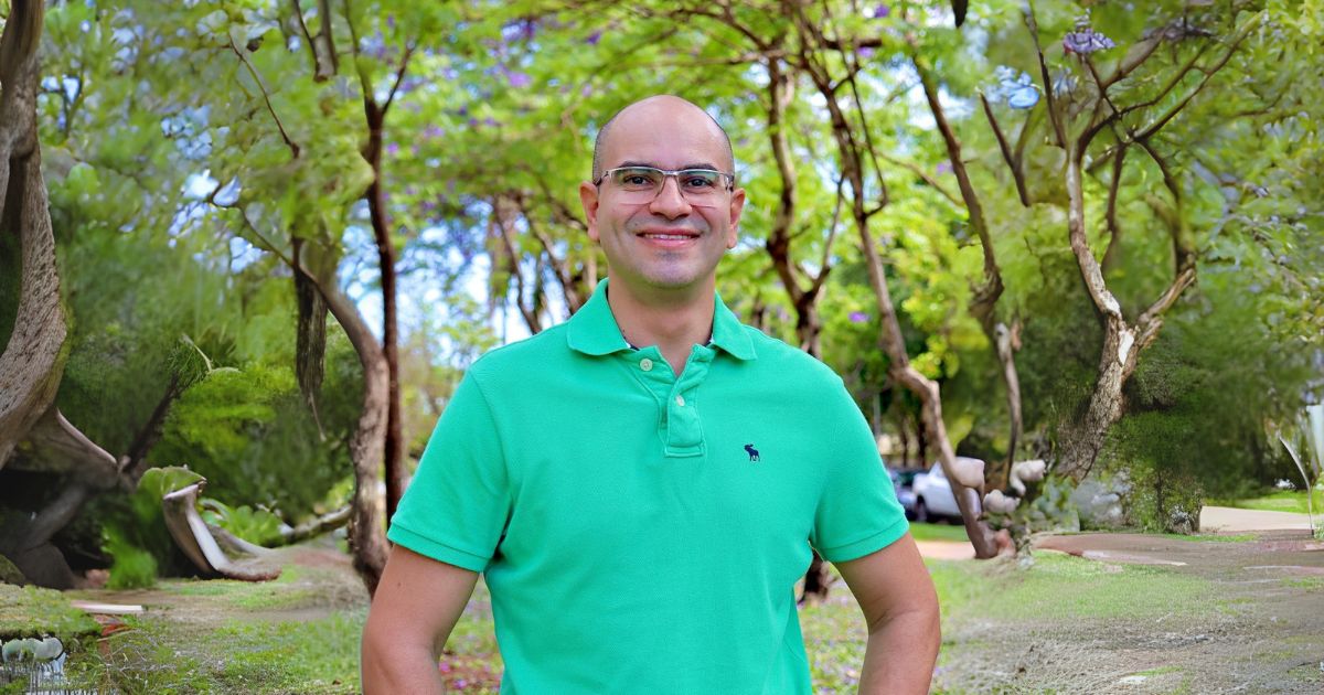 Zootecnista e professor Mário Luiz Santana Júnior