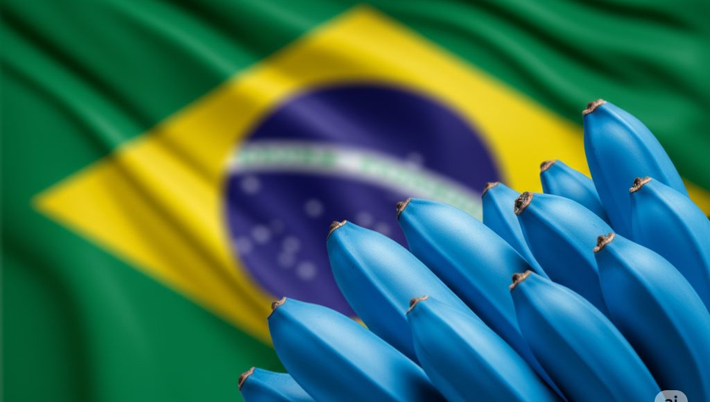 Parece mentira: banana azul tem sabor de baunilha e conquista curiosos pelo mundo