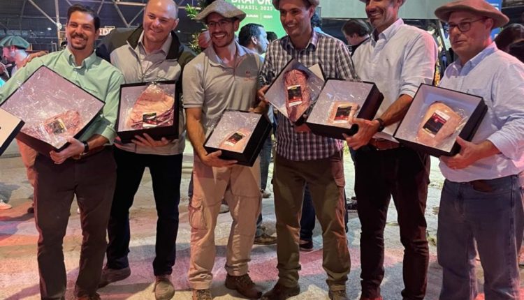Leilão de cortes nobres movimenta noite no 9º Congresso Mundial Braford