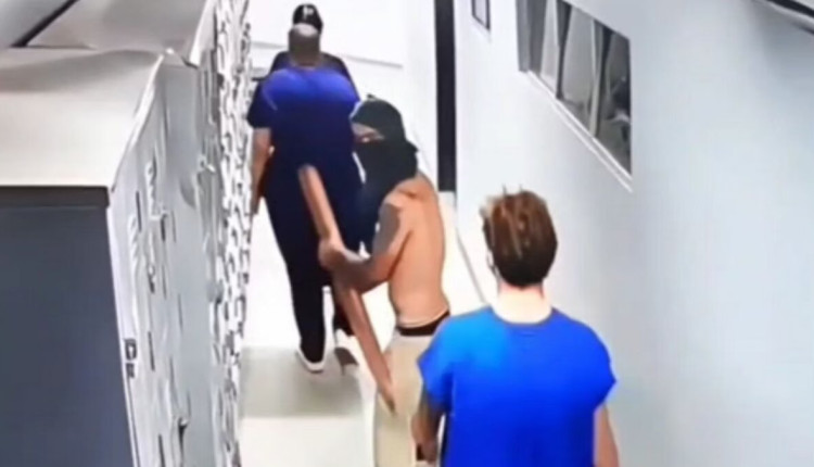 Vídeo: Homem invade hospital veterinário de universidade no Triângulo Mineiro e rende funcionários