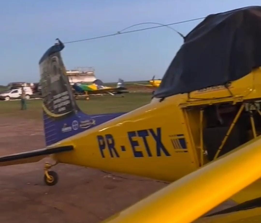 Fazendeiro atira contra avião que sobrevoava sua propriedade e acaba preso em Goiás