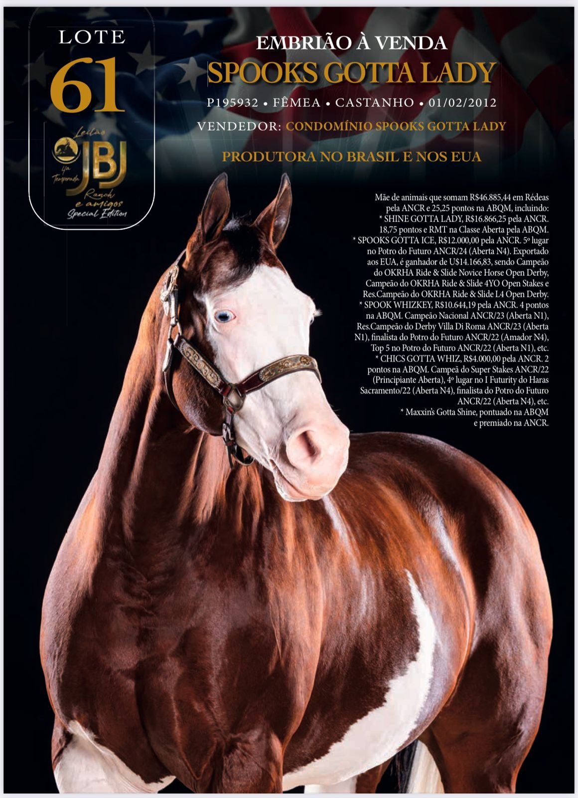 Superando Limites: JGC Ranch leva genética rara ao Leilão JBJ Ranch & Amigos