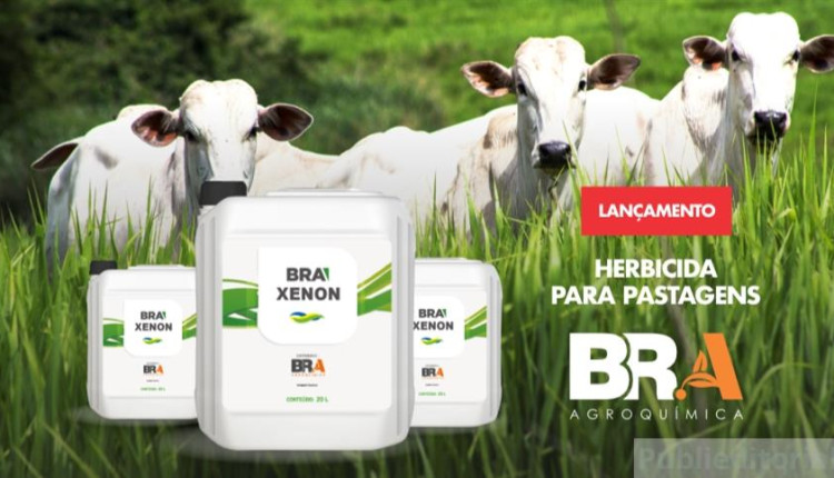 BRA Agroquímica anuncia lançamento do herbicida Xenon ME para pastagens