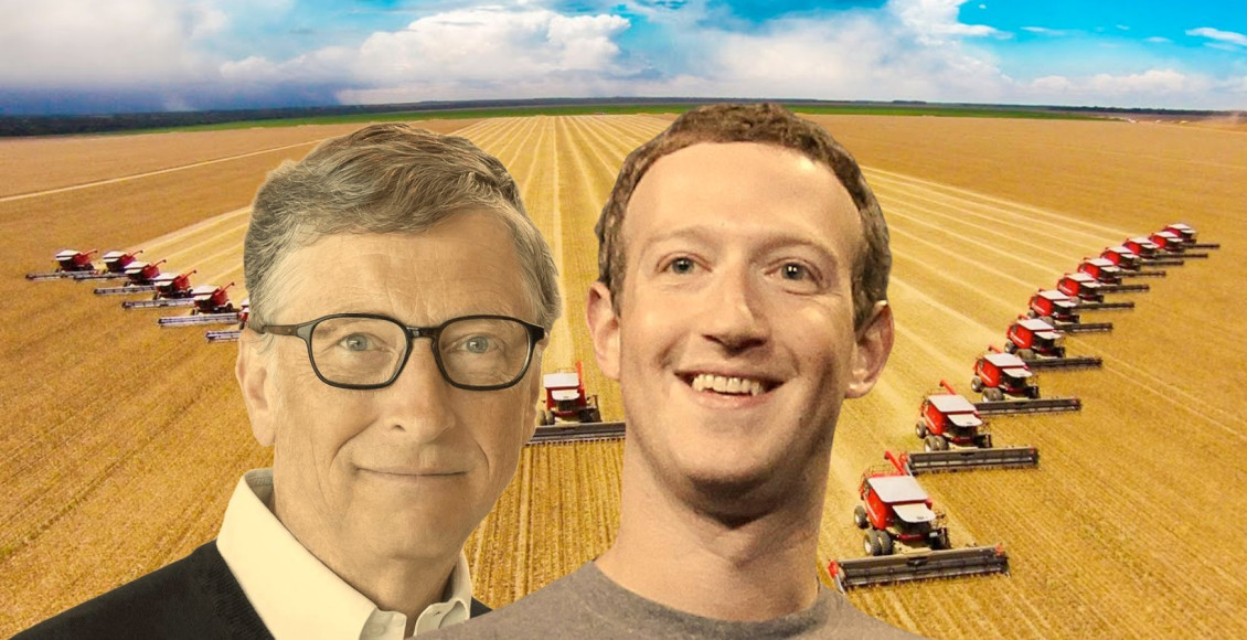 Por que os bilionarios estao comprando terras agricolas - bill gates - mark zuckberg