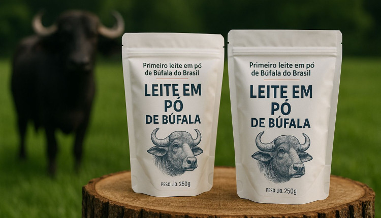 Primeiro leite em pó de búfala do Brasil é lançado durante a MegaLeite 2025