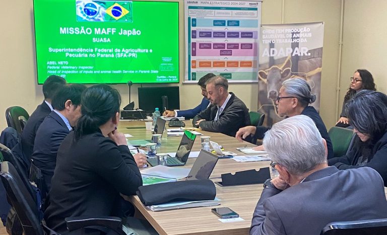 Brasil recebe missão de auditoria do Japão para avaliação do Serviço Veterinário Oficial