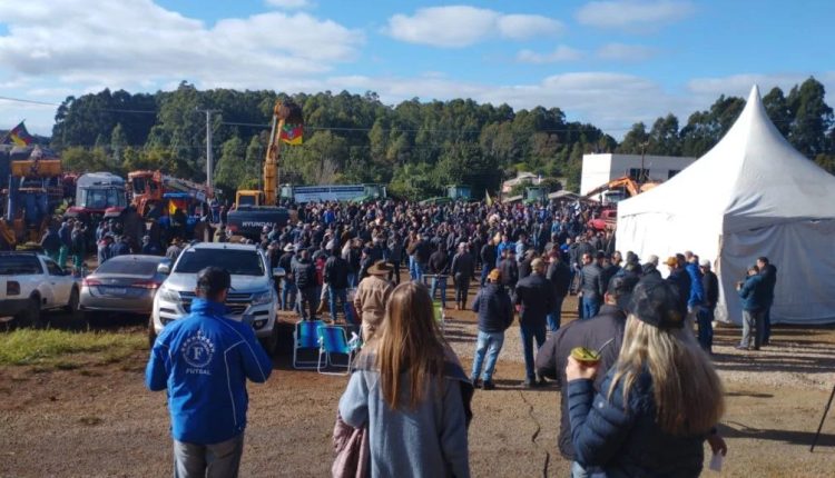 Mobilizações no agro do RS completam 20 dias com reivindicação por securitização