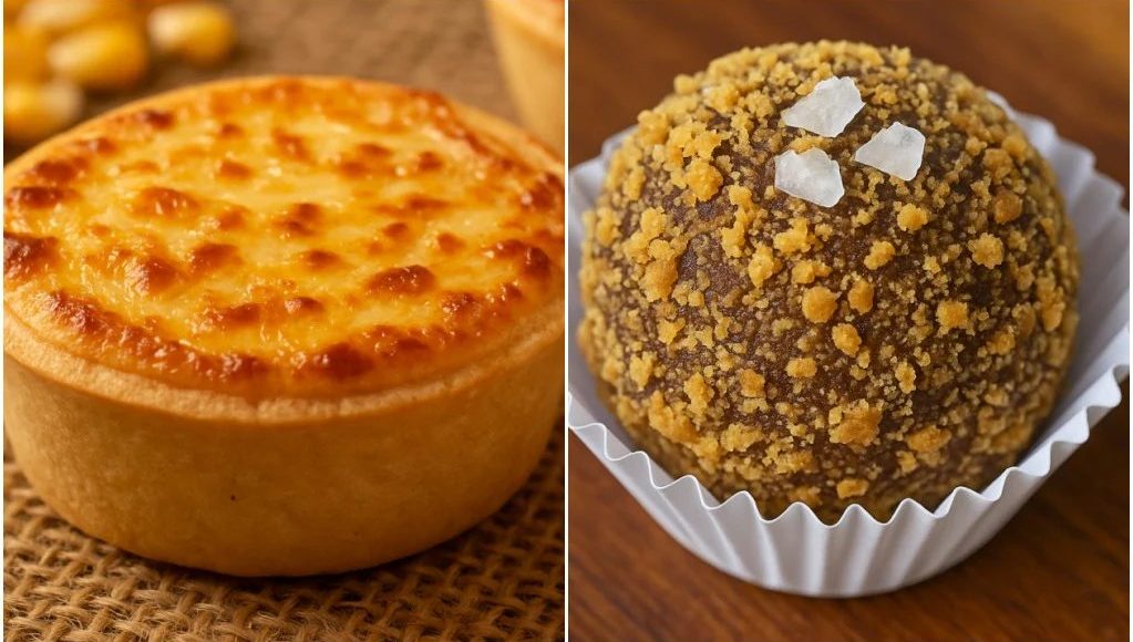 Receitas para o São João: empada de milho com queijo coalho e brigadeiro com rapadura