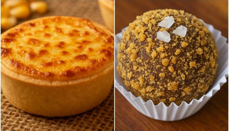 Receitas para o São João: empada de milho com queijo coalho e brigadeiro com rapadura
