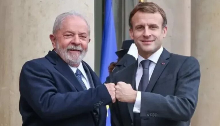 Em Paris, Lula volta a pedir para Macron 'abrir coração' para acordo Mercosul-UE