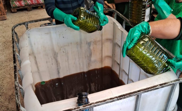 Mapa fiscaliza destinação final de lote fraudado de azeite de oliva em Curitiba