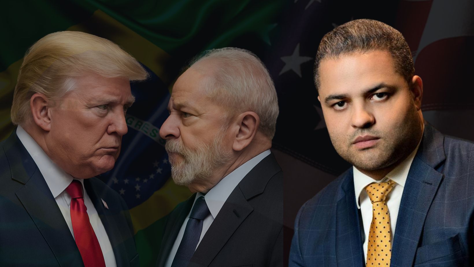 frente presidente lula - donald trump - Marco Aurelio Mestre Medeiros