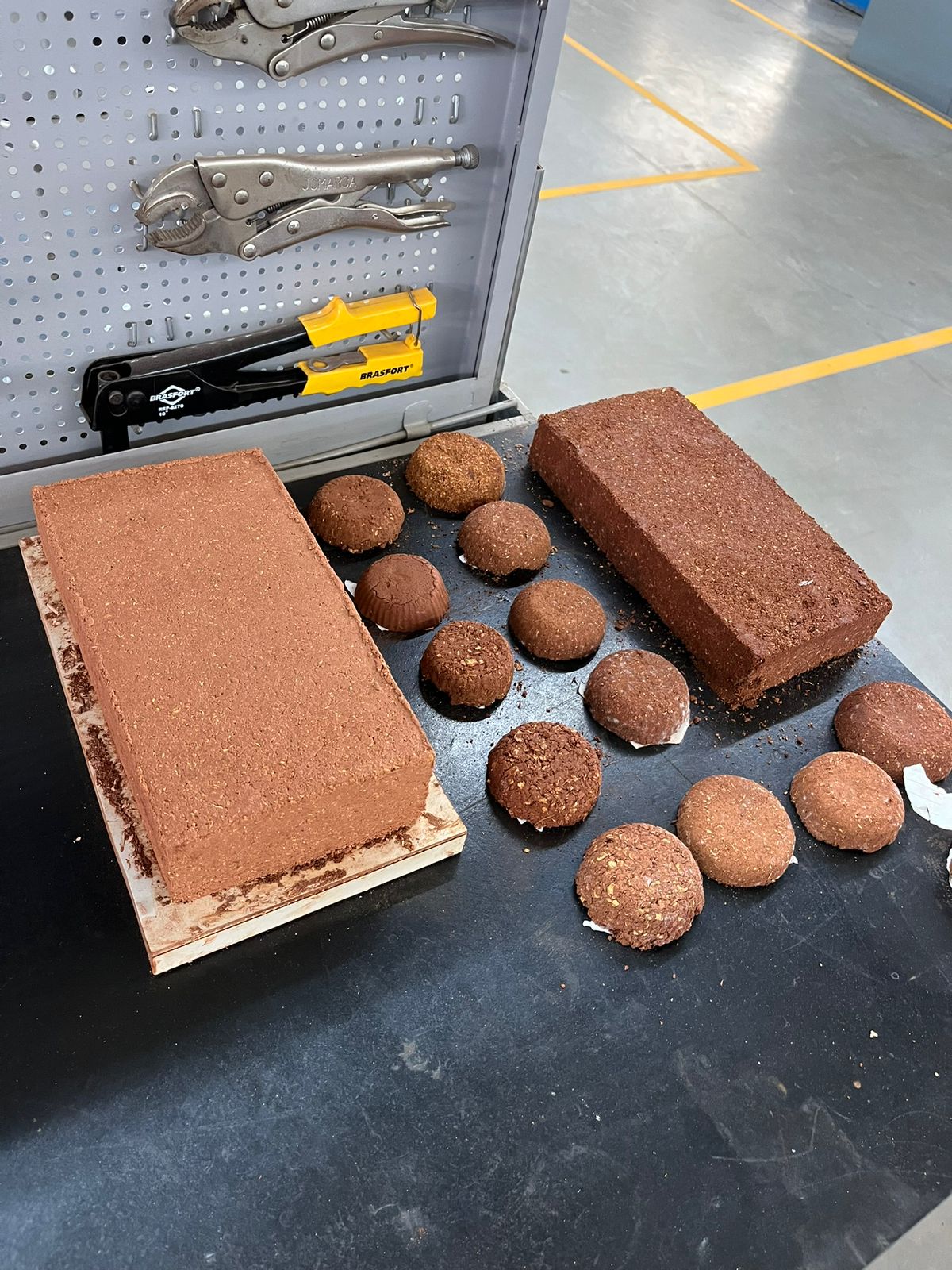 tijomilho - tijolo desenvolvido a partir de residuos de milho e sabugo 