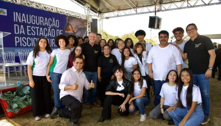 Produção local de peixes e alimentos saudáveis são fortalecidos com entrega de estação de piscicultura e horta tecnológica em MT