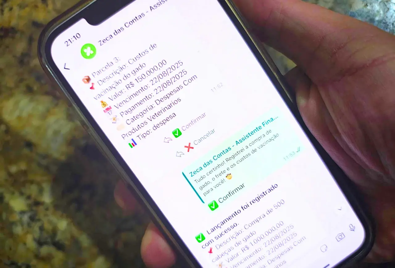 Expointer receberá apresentação de sistema que leva gestão financeira ao produtor pelo WhatsApp