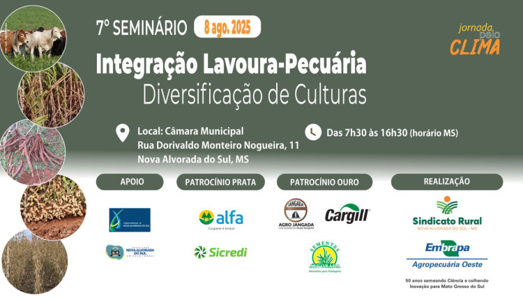 Seminário debate diversificação de culturas para superar desafios climáticos