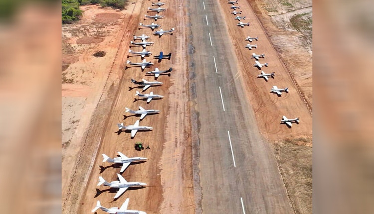 Inauguração de confinamento reúne mais de 60 aeronaves no ‘coração do Agro’; vídeo