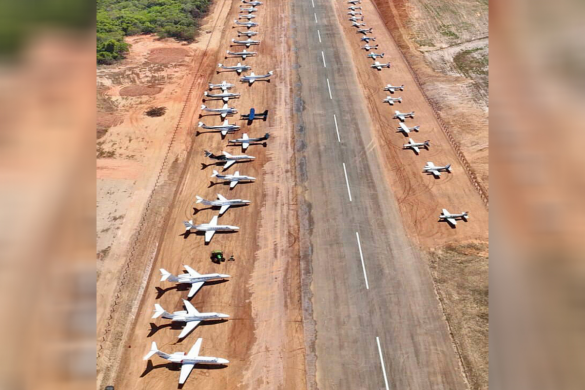 Inauguração de confinamento reúne mais de 60 aeronaves no ‘coração do Agro’; vídeo