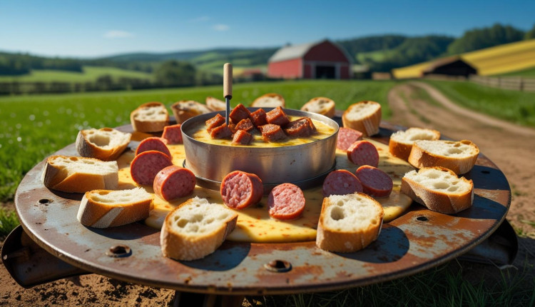 Fondue com gostinho de fazenda? Conheça o fondue caipira no disco