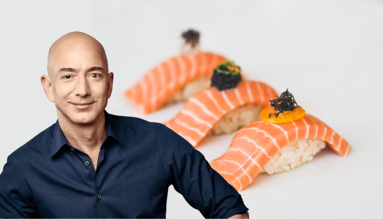 salmao fake de jeff bezos - Jeff Bezos salmao falso de laboratorio e acende alerta