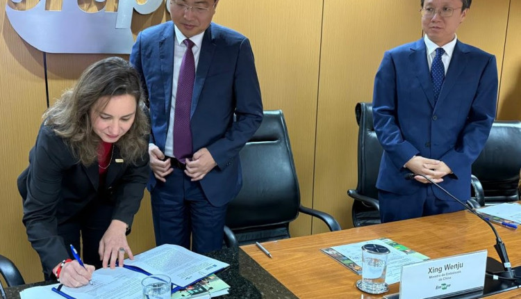 Embrapa e empresa chinesa Sinomach Digital assinam parceria com foco na agricultura familiar
