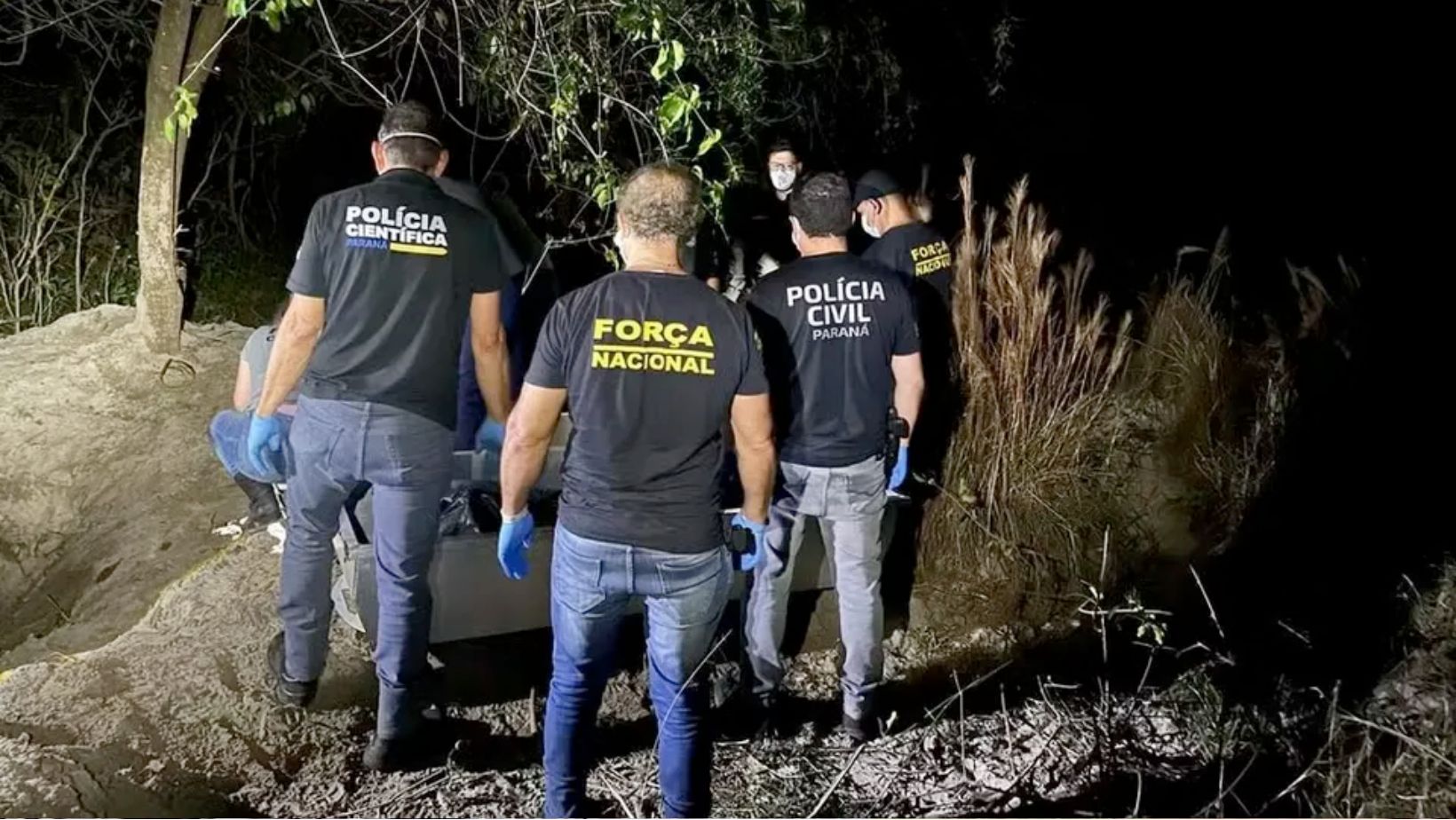Policia Civil encontra os corpos dos homens mortos em Icaraima