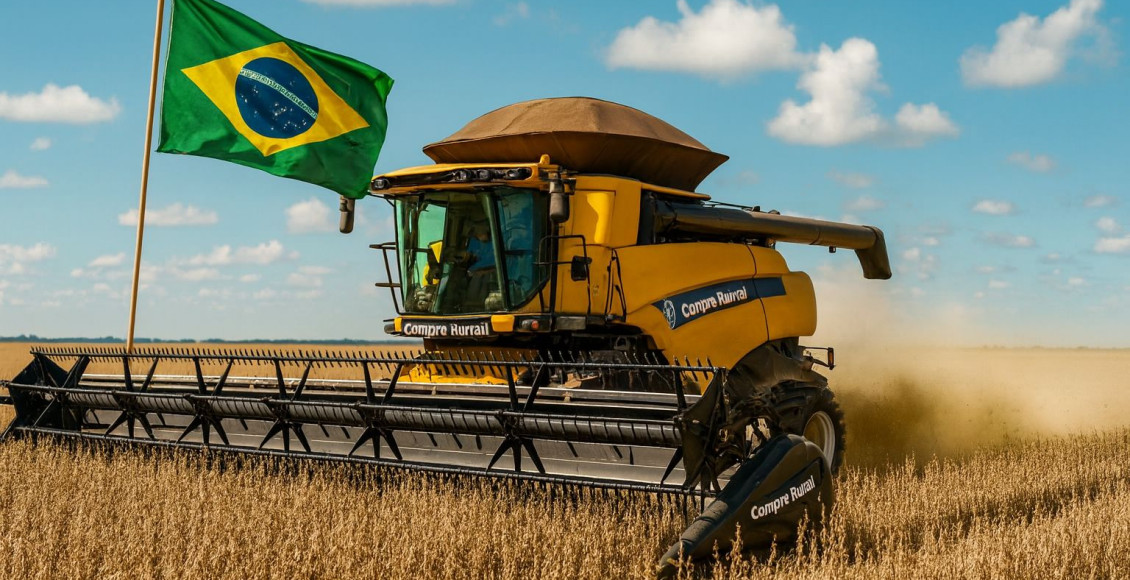 Brasil antecipa futuro e colhe em 2025 volume de grãos só previsto para safra 2029