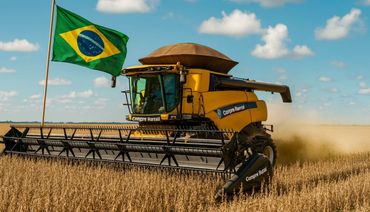 Brasil antecipa futuro e colhe em 2025 volume de grãos só previsto para safra 2029