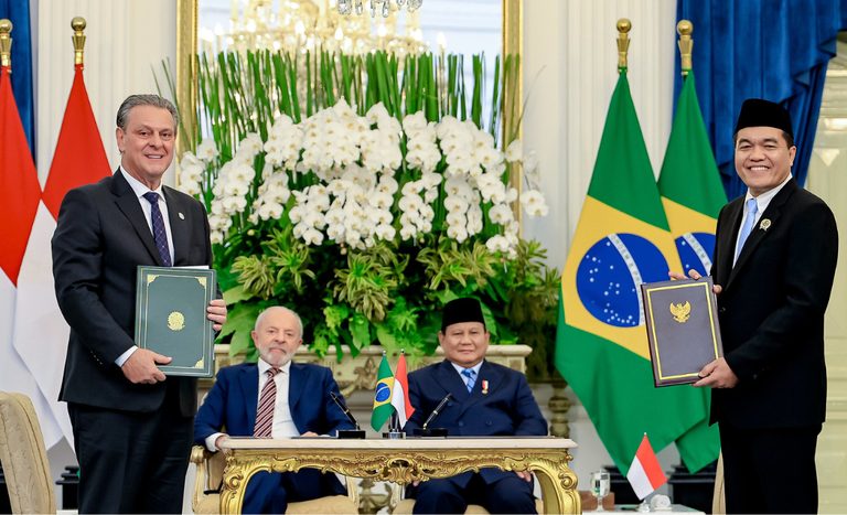 Brasil e Indonésia firmam acordo para fortalecer cooperação em medidas sanitárias e fitossanitárias