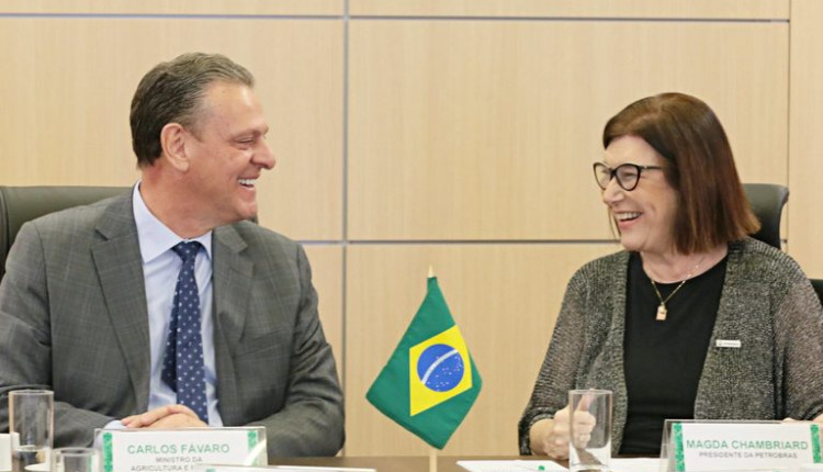 Fávaro e presidente da Petrobras debatem integração entre agro e energia para impulsionar o desenvolvimento do Brasil