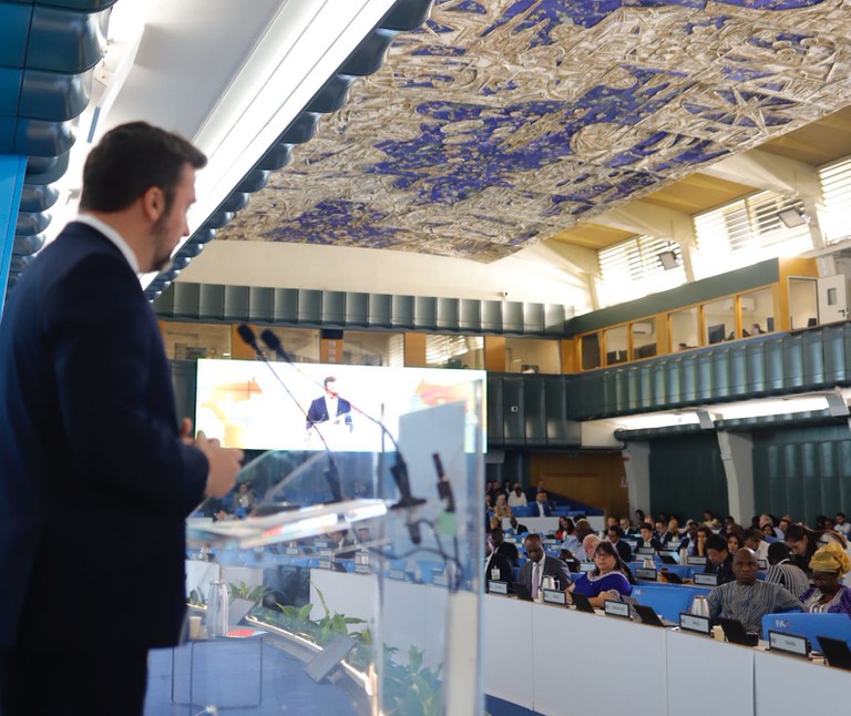 Missão do Brasil à Itália reúne agenda intensa na FAO e celebra o protagonismo do café brasileiro