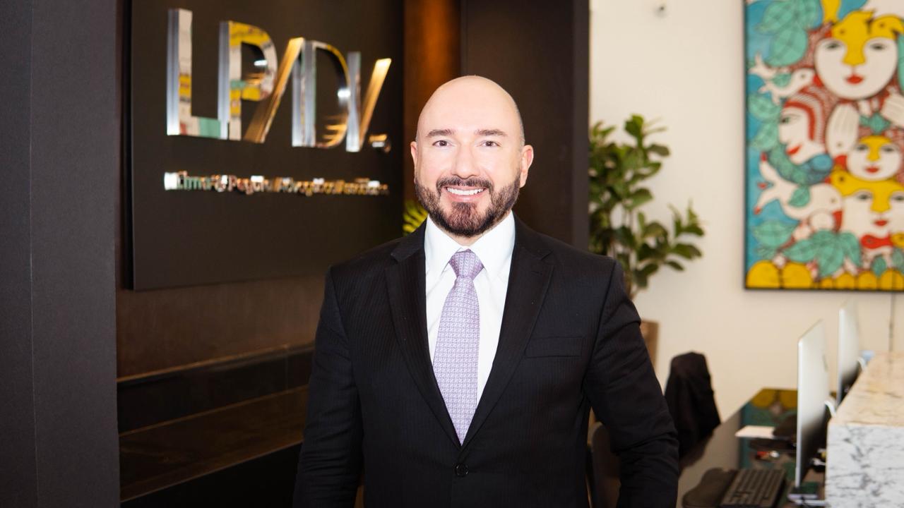 Advogado Henrique Lima - sócio-fundador da Lima & Pegolo Advogados Associados