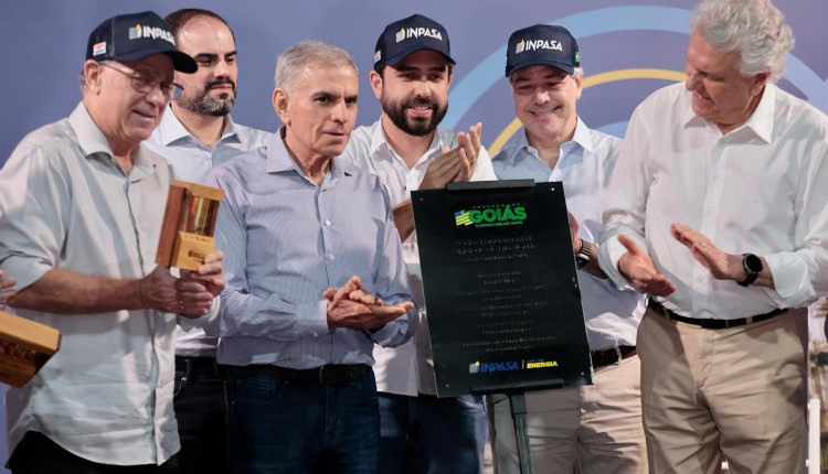 Inpasa Brasil inauguracao construcao unidade em Rio Verde Goias - Caiado