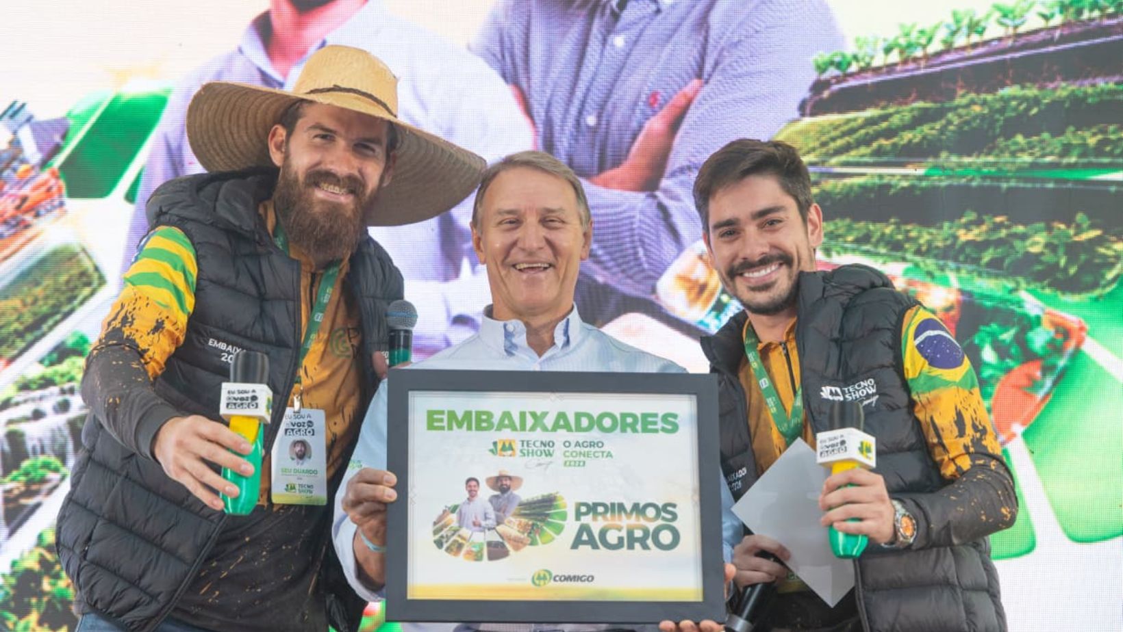 Primos Agro embaixadores da Tecnoshow 2026