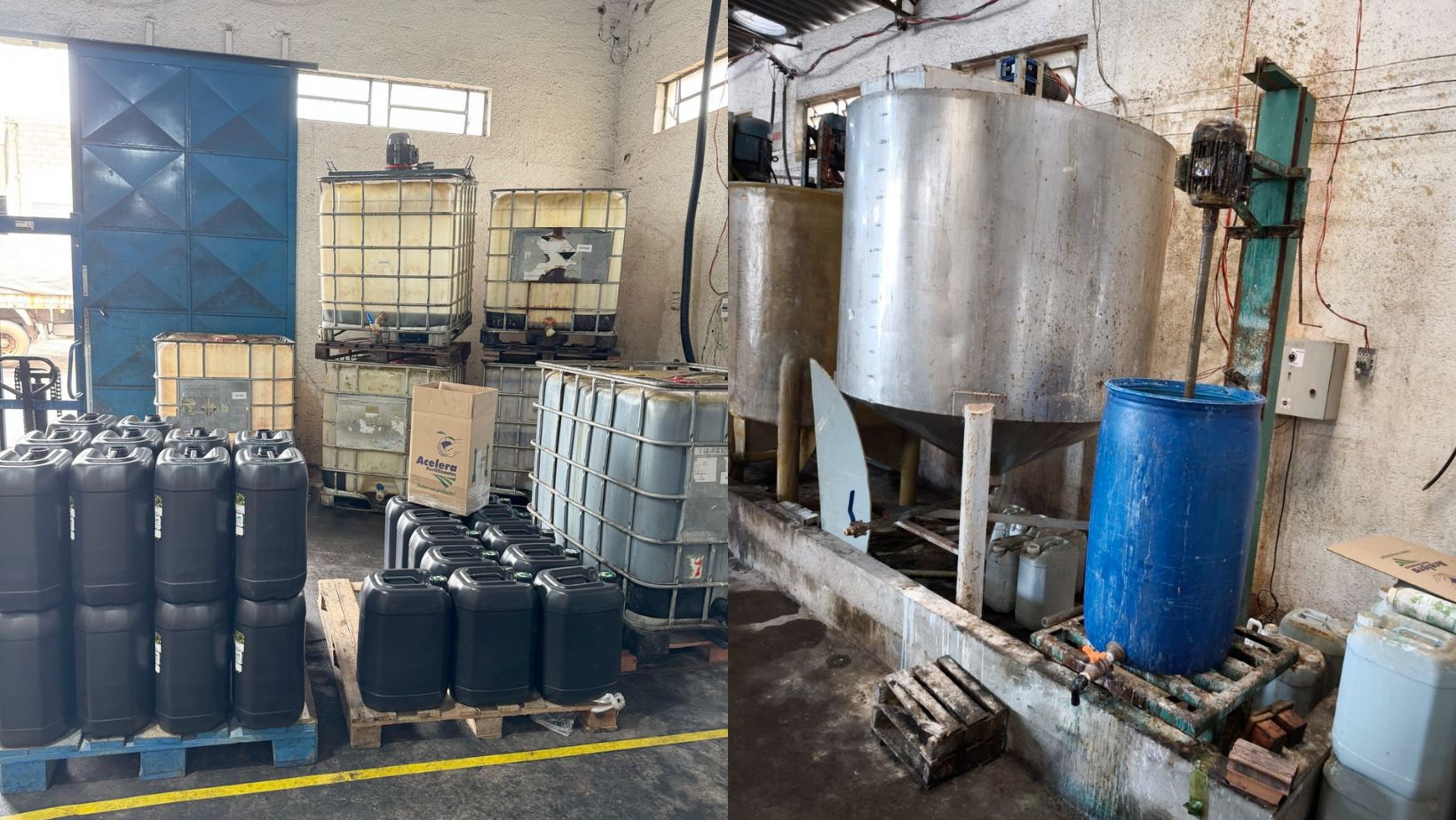 agrofraude - producao ilegal de agrotoxicos estoque