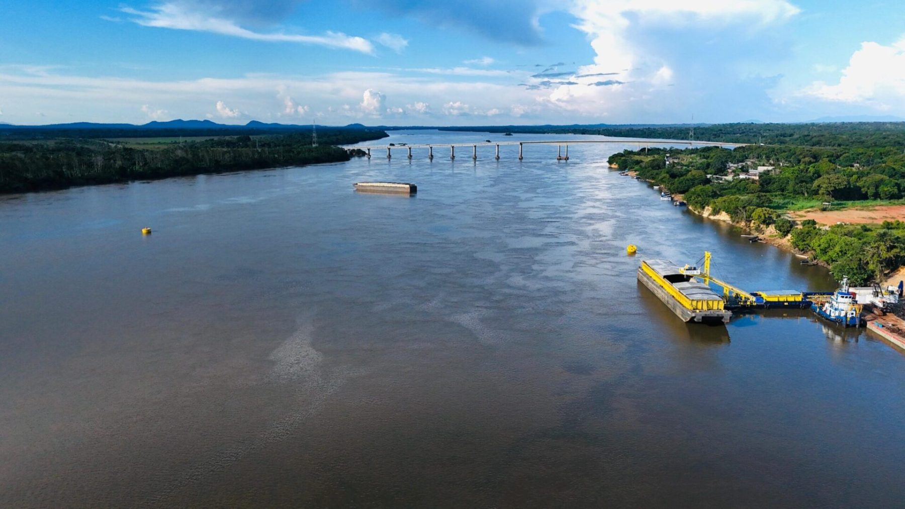 AMAGGI inicia operações em novo corredor hidroviário após investir R$ 100 milhões