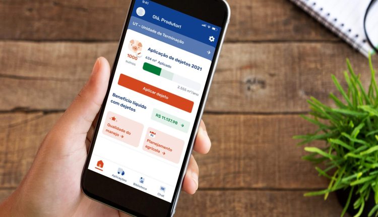 Novo aplicativo amplia assistência técnica digital a suinocultores familiares