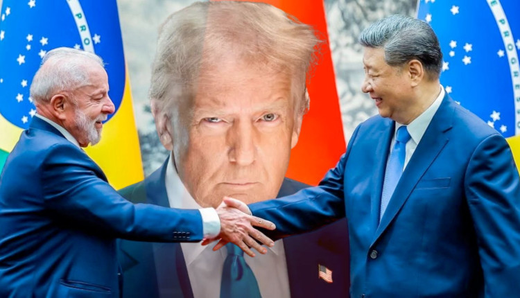 presidente Lula - Xi Jinping e Trump