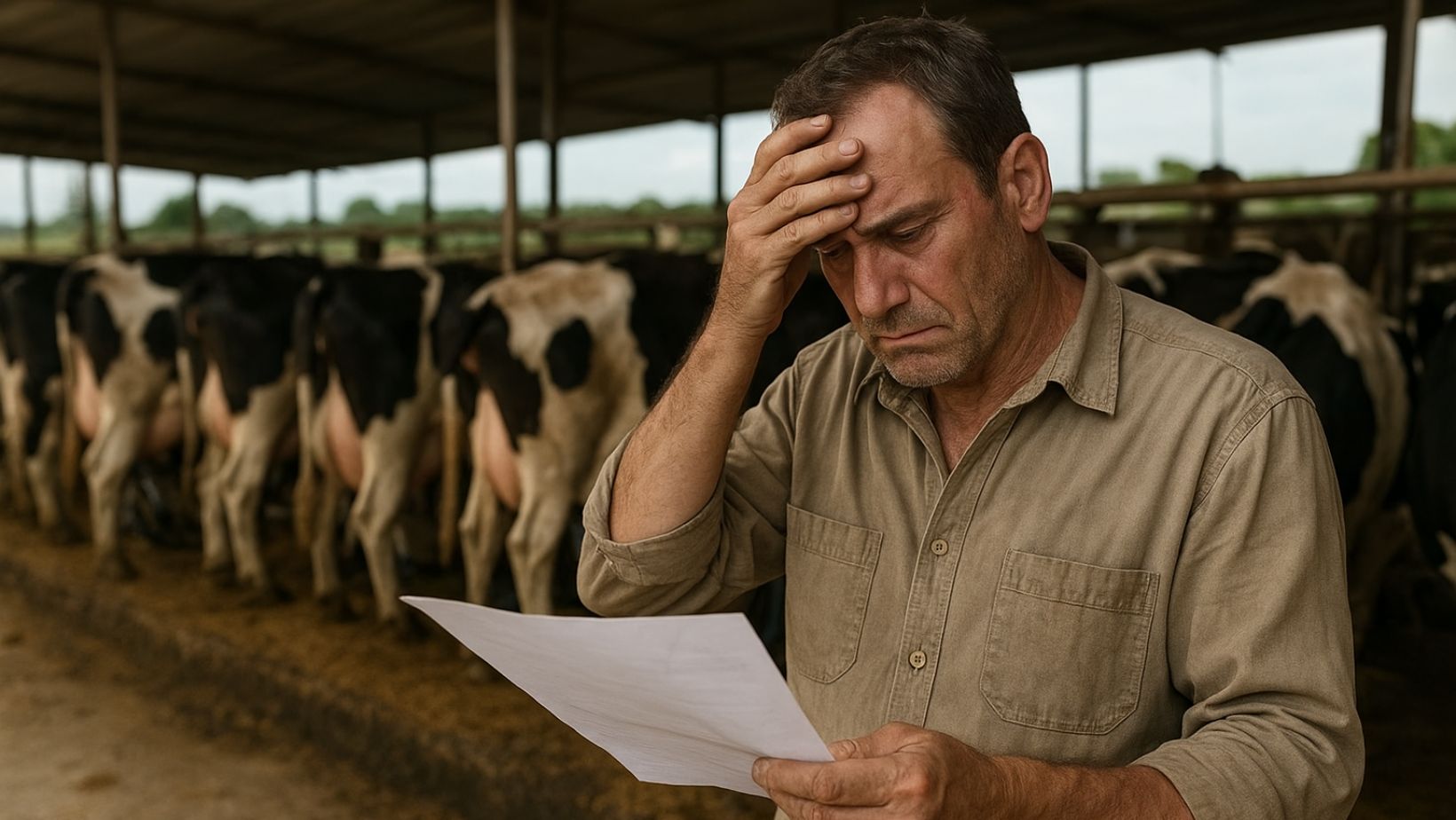 produtor de leite - crise leiteira - setor leiteiro - ordenha vacas holandesas