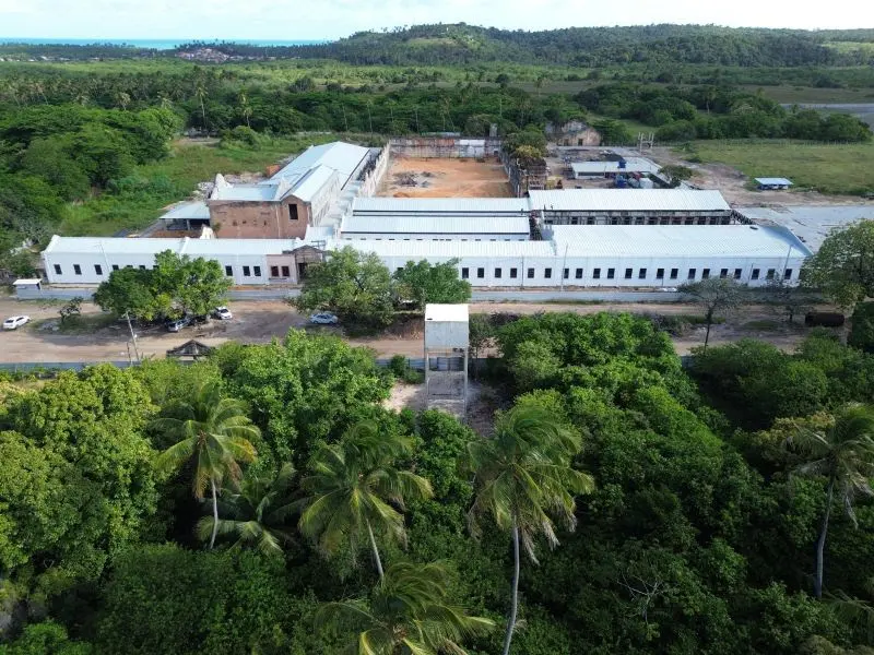 Governador vistoria obra da Embrapa Alimentos e Territórios